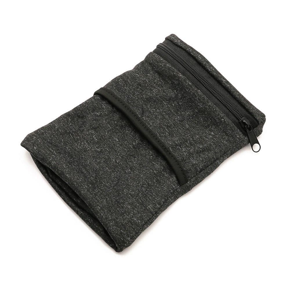 image-Mei Huichen Arm Bag - Running Sports Wrist Bag Black