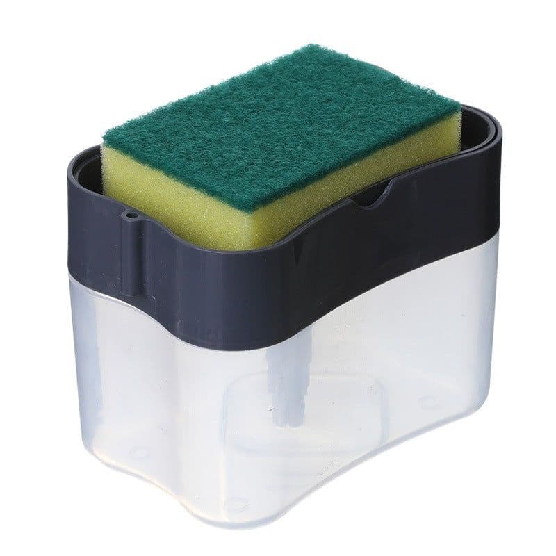 image-Dishwashing Brush Cleaning Pad - Plastic Cleaning Ball