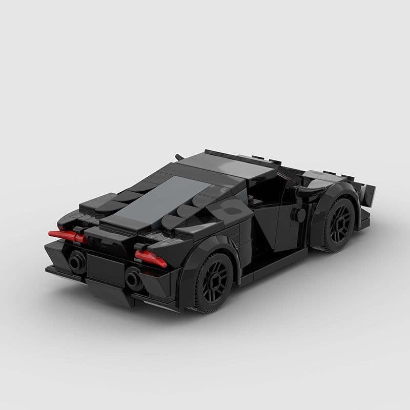 image-Compatible with Lego small particle racing sports car moc puzzle assembly DIY children's building block toys cross-border wholesale