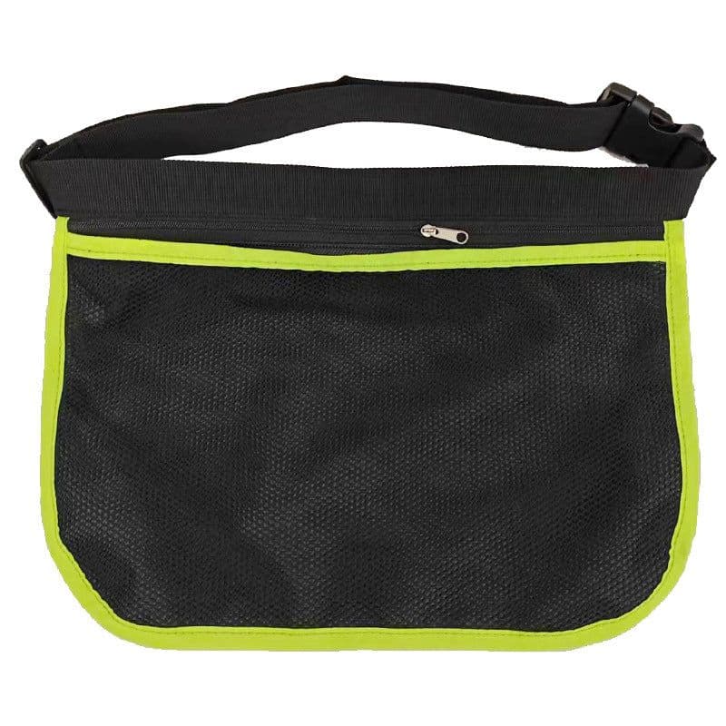 image-Cross-border portable pickleball tennis ball collection bag training sports single large-capacity outdoor waist bag