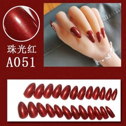 image-Internet celebrity new fake nails wearable nails finished nail patches nail art patches removable nail patches nail art accessories