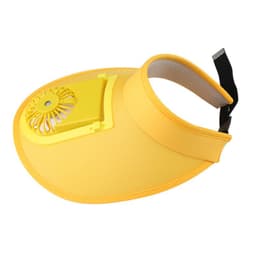 image-Men's Solar Fan Hat with Logo