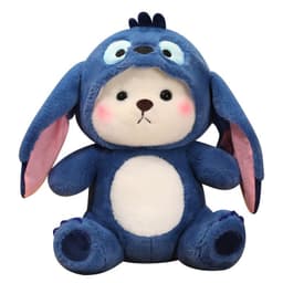 image-Turn into Stitch Bear Plush Doll - Soft Toy