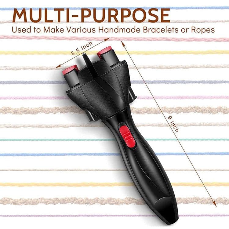 image-Cross-border Automatic Hair Braider New Children Girls Adult Braiding Machine Lazy Electric USB Braiding Twist Styler
