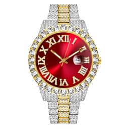 image-Taurus Pine Watch Bracelet Set - Gold 37mm