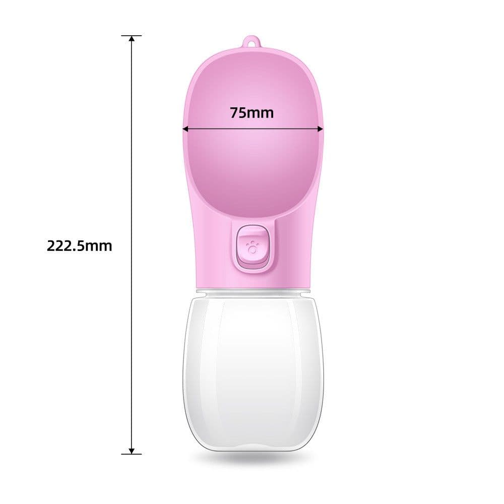 image-Portable Pet Water Cup with Kettle, Dog Drinking Fountain, Travel Supplies