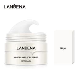 image-LANBENA Blackhead Nasal Mask - Peel-Off Acne Remover, 60 Sheets LA-01N