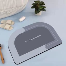 image-Shenghui Diatom Mud Bath Mat - Army-Black, Quick Dry, Easy Care