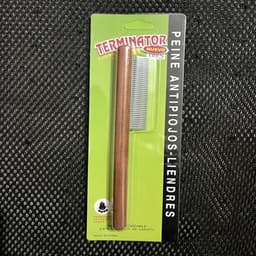 image-Cat Patrol Wooden Pet Comb - Dense Tooth