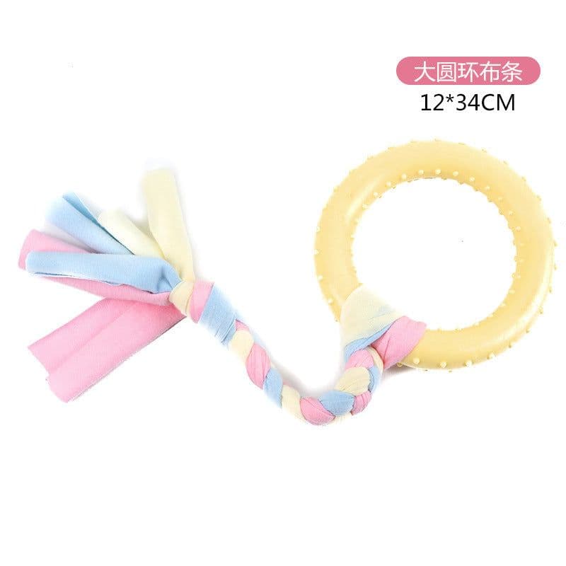 image-Yingmai TPR Rubber Dog Toy - 100g Bite Resistant Chew Toy