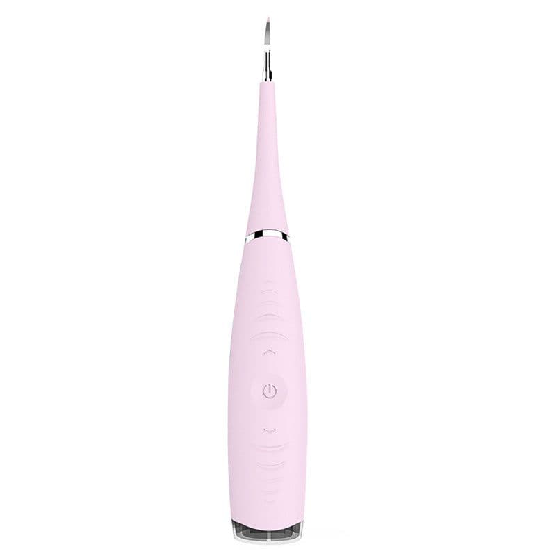 image-Ultrasonic Tooth Cleaner - Pink