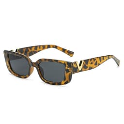 image-Fashion small frame sunglasses European and American square sunshade sunglasses INA trendy sunglasses