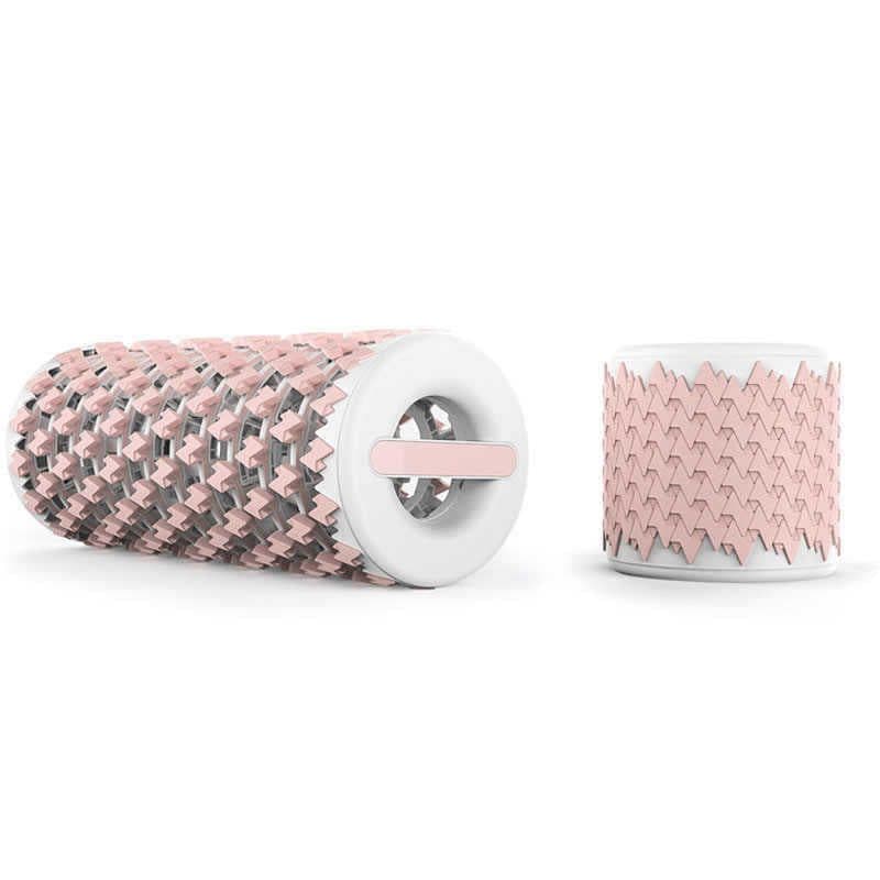 image-Multifunctional Yoga Column Foam Roller Retractable Adjustable Portable Leg Massage Roller Muscle Relaxation Mace