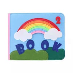 image-Good Day Montessori Felt Busy Board - Blue 24x20