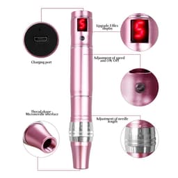 image-SKSONG AIi-299 Nano Microcrystalline Beauty Electric Microneedle Device - Matte Silver