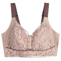 image-Ya Kangrou Bamboo Fiber Bra - Khaki, 46/105, No Rims, Anti-Sagging