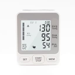 image-Wrist Blood Pressure Monitor - USB Rechargeable Voice TK-W202