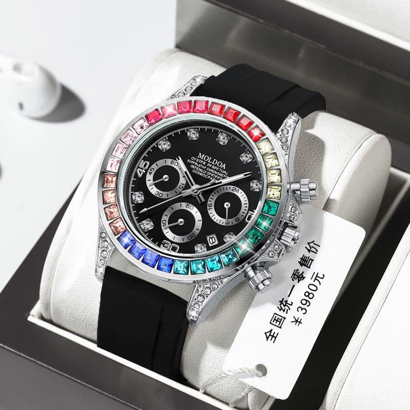 image-Daytona Jindi Shawn Yue Hollow Mechanical Watch