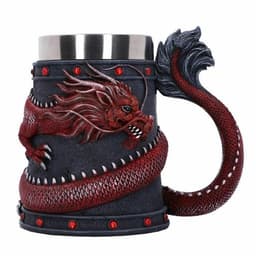 image-Bohong Golden Dragon Goblet Beer Mug, 128ml Stainless Steel