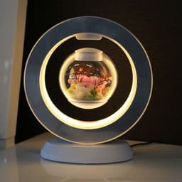 image-Rose Lovers Magnetic Levitation Flower - Blue