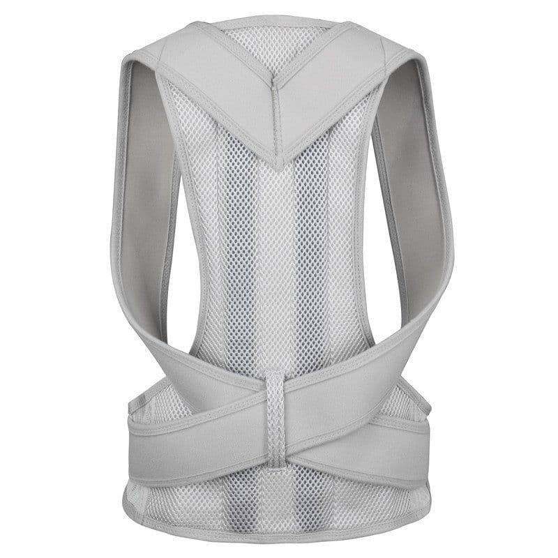 image-Manufacturers supply adult back fixed belt male and female posture correction belt with support plate adjustable hunchback correction belt