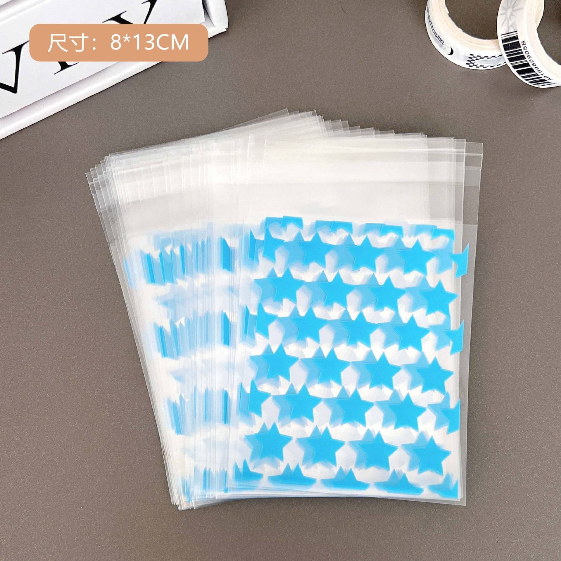 image-Star self-adhesive bag, essential card packaging bag, card holder, gift packaging bag, affordable small card material