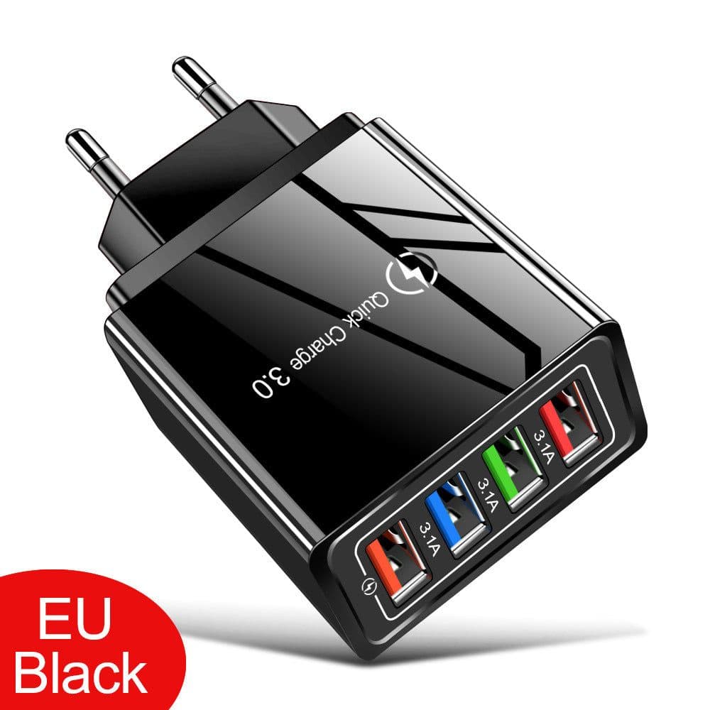 image-4USB 3A LED Mobile Charger Dual Standard Tablet Compatible - 12W