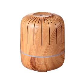 image-Ultrasonic Aroma Diffuser - Light Wood 180ml USB
