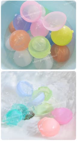 image-Best-Selling Silicone Water Polo Toy - Light Blue 5.7*6.2cm