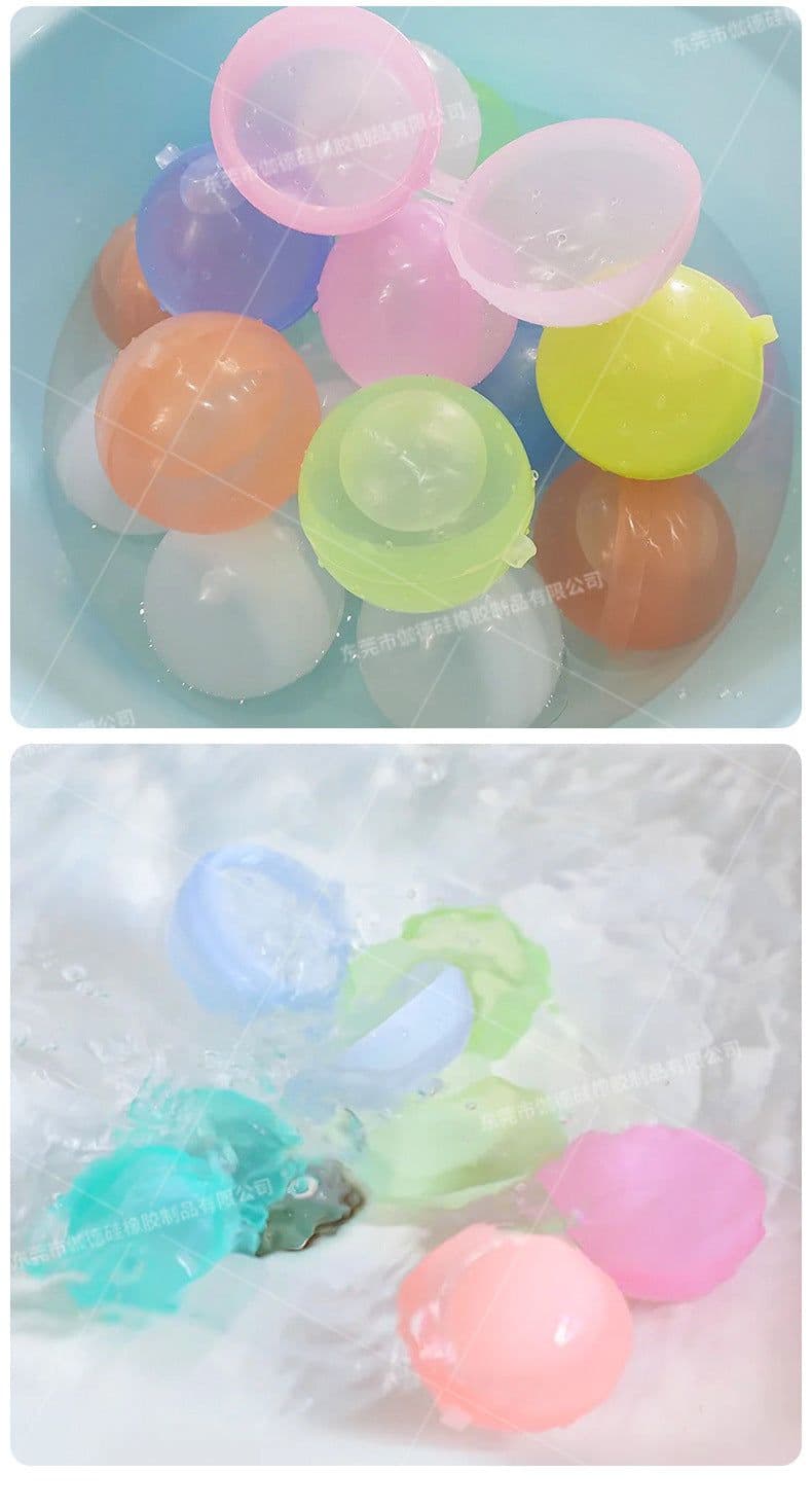 image-Best-Selling Silicone Water Polo Toy - Light Blue 5.7*6.2cm