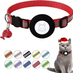 image-Sheng Hongjia Apple Airtag Protective Case Light Green Pet Collar