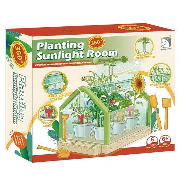 image-Children's DIY Microscope Set - Educational Science Kit