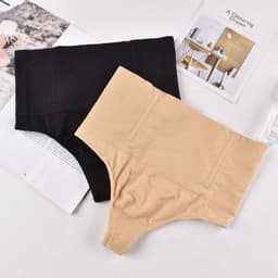 image-Slimming Butt Lifter Pants Women Seamless Underwear Black XXXL