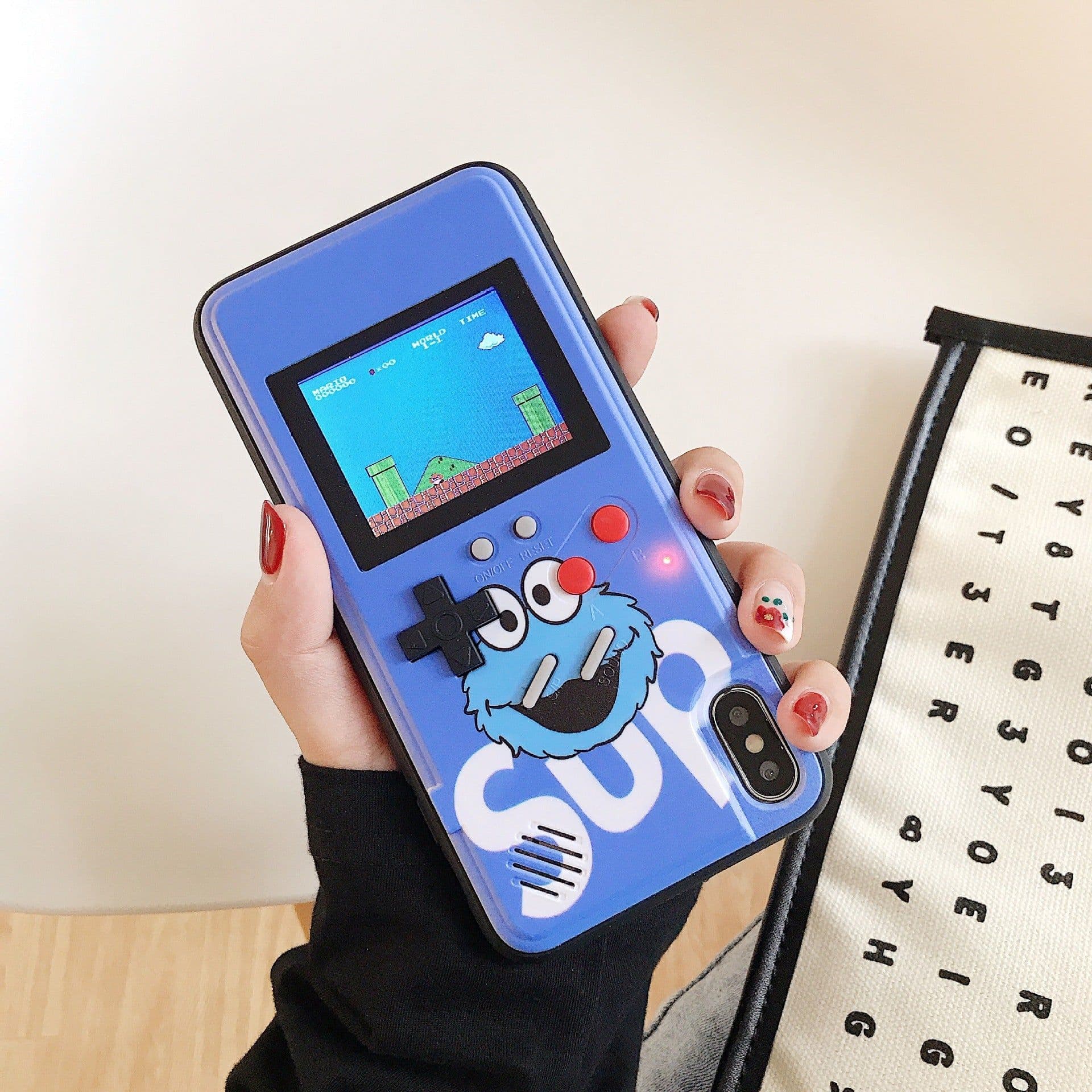 image-iPhone 13/14 Pro Max Game Case - Tetris - Color Screen - Apple 11/12 Mini
