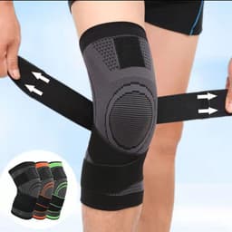 image-Extended nylon four-sided elastic knee pads to keep warm men and women knee pads leg pads elderly wormwood waist protection shoulder protection supplies