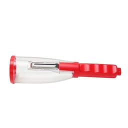 image-Melon Peeler - Red Stainless Steel