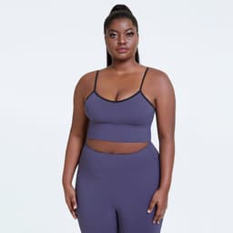 image-Women's Yoga Set - Milk Silk Leggings Bra