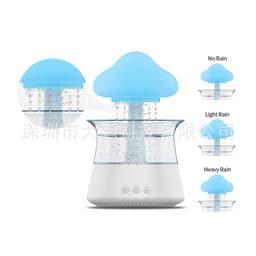 image-Ultrasonic Humidifier Aromatherapy Diffuser - Wood Grain Remote