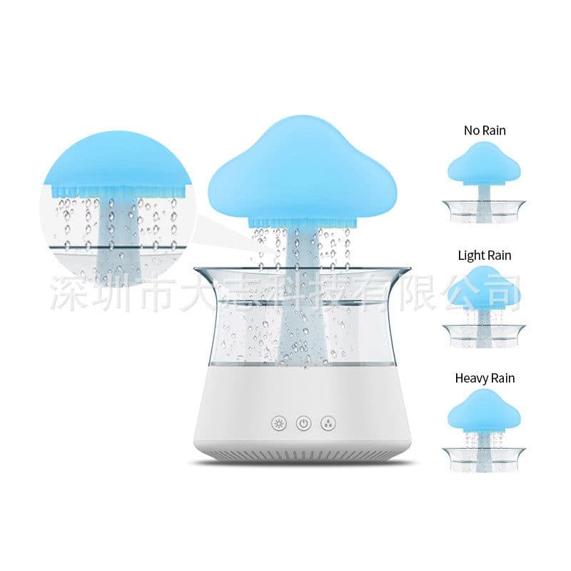 image-Ultrasonic Humidifier Aromatherapy Diffuser - Wood Grain Remote
