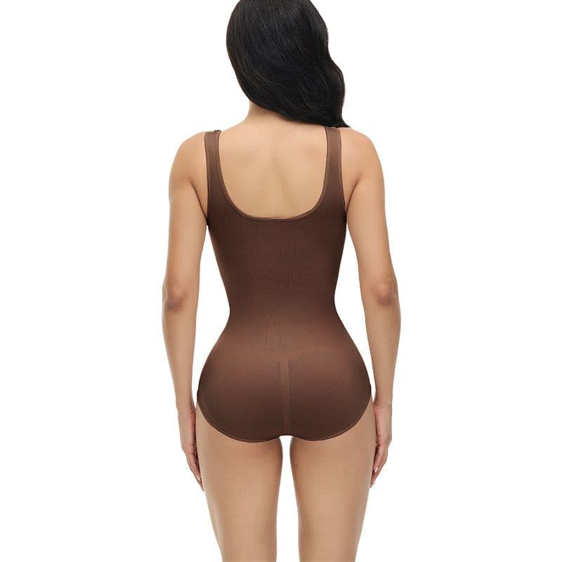 image-European and American one-piece corsets to control abdomen, lift buttocks, shape and shape women's postpartum waist underwear, elastic body corset