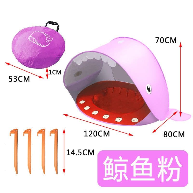 image-OEM Baby Beach Tent - Sunshade with Built-in Water Pocket, 1000mm Waterproof, Infant 0-3