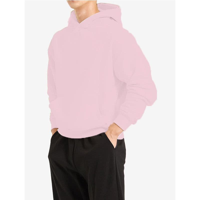image-Men's 2023 Hoodie - Hong Kong Style Off-Shoulder Cotton Sweatshirt
