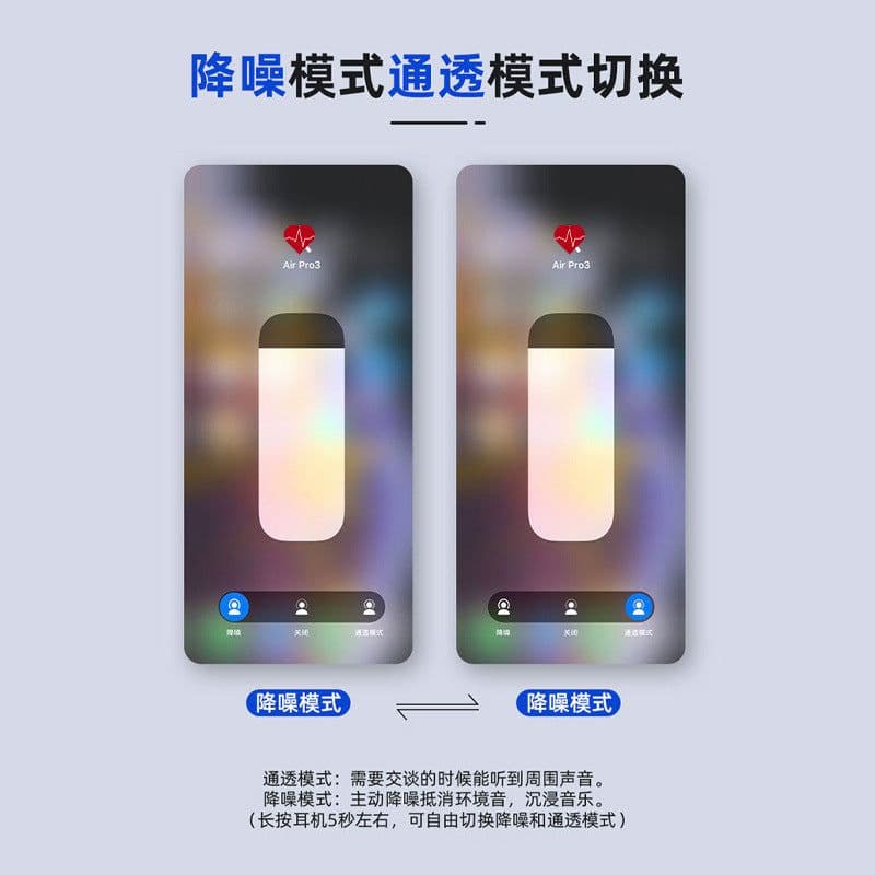image-The second generation, the third generation, the fourth generation and the fifth generation Yuehu Huaqiang Beiluoda noise reduction is suitable for Apple Android wireless Bluetooth headset