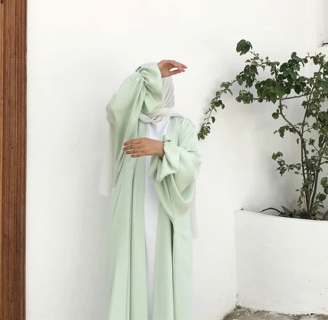 image-Loriya Cardigan - Army Green Long Sleeve Elegant - XXL