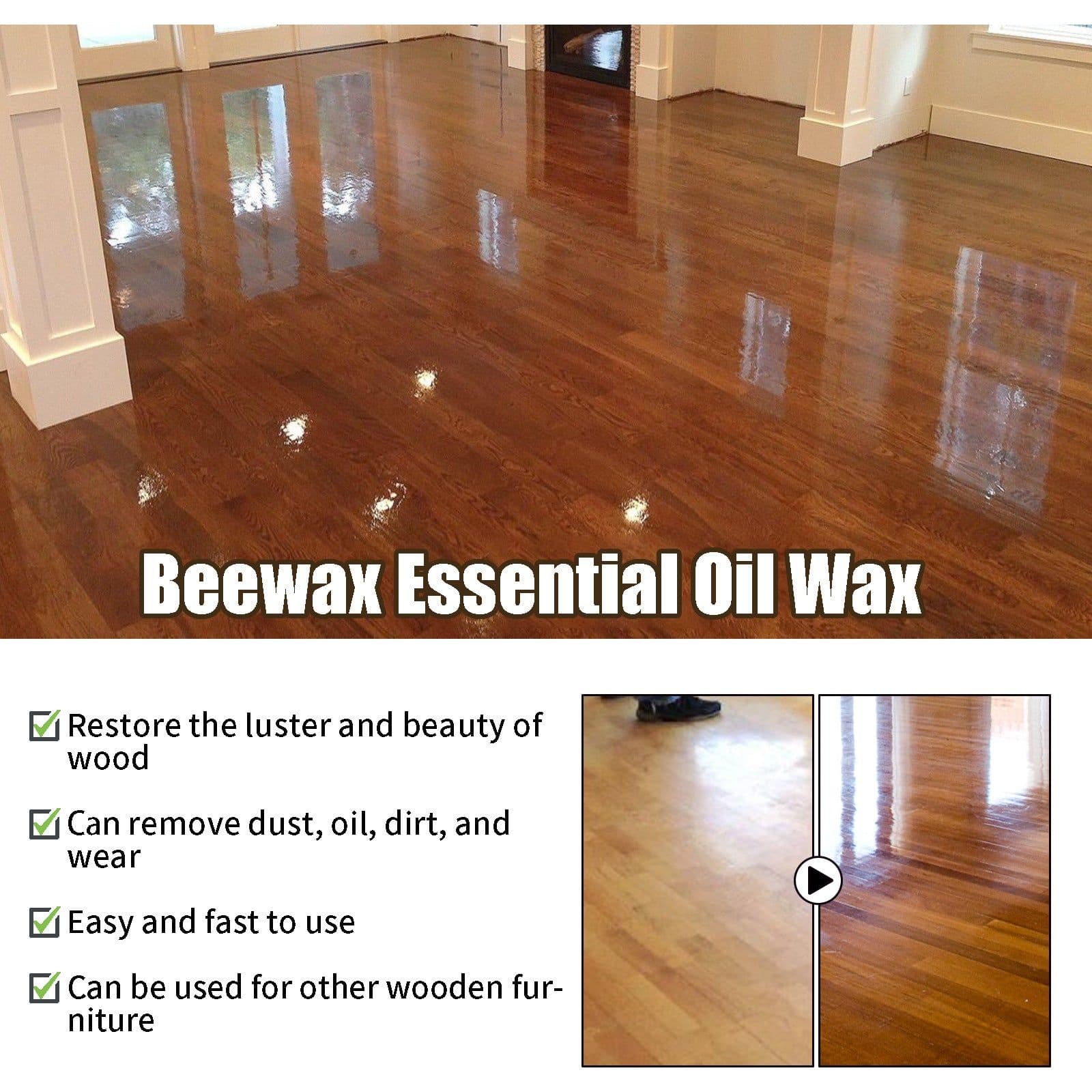 image-OUHOE Beeswax Furniture Polish Spray 120ml
