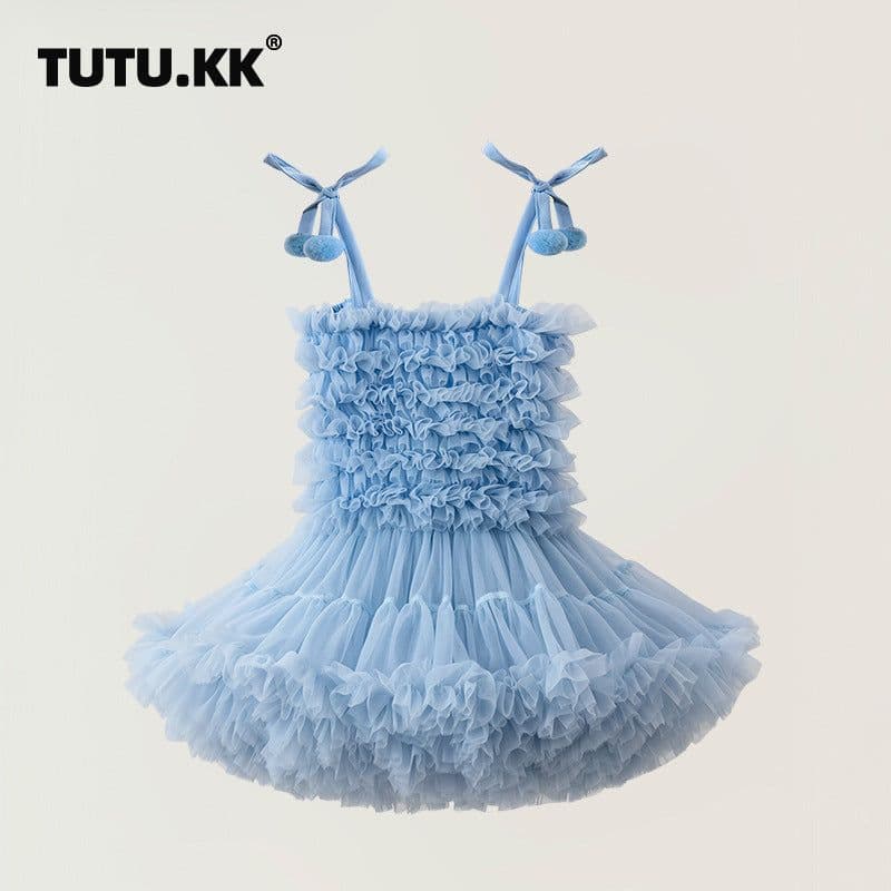 image-TUTU.KK Girls Tutu Dress - Suspenders Princess Skirt