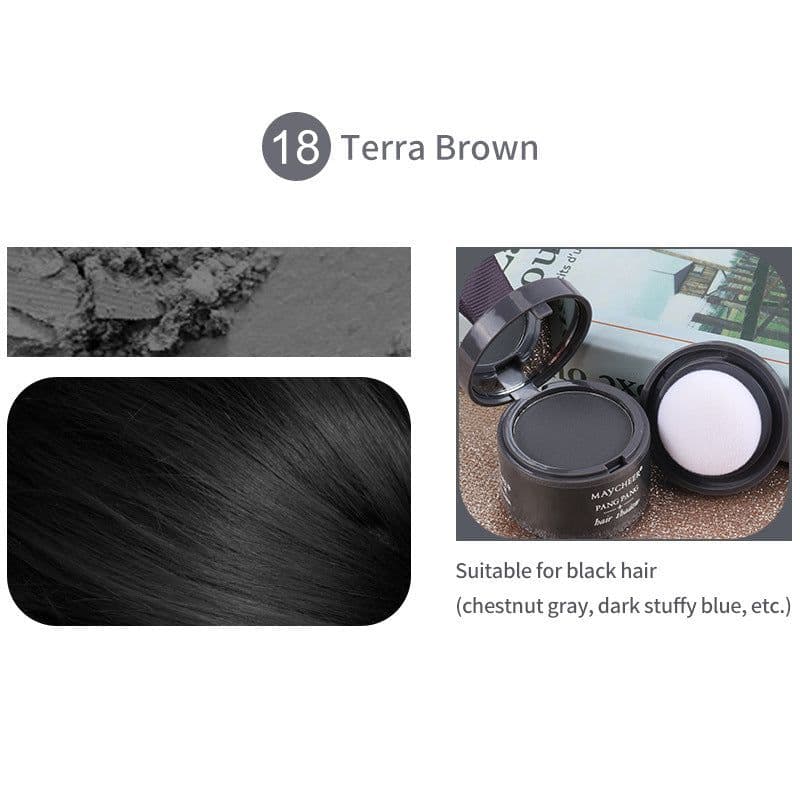 image-MAYCHEER Hairline Shadow Powder, Natural Color, 3 Years Shelf Life