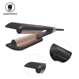 image-JADEEMPRESS 3-in-1 Hair Straightener Curler - Black