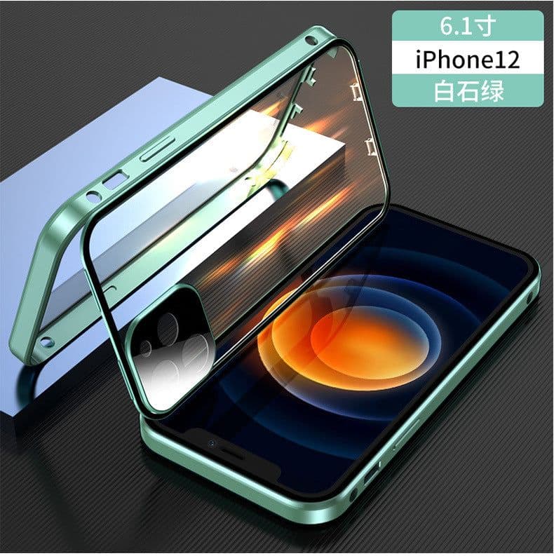 image-iPhone 14 Pro Max Case Glass Magnetic - Red