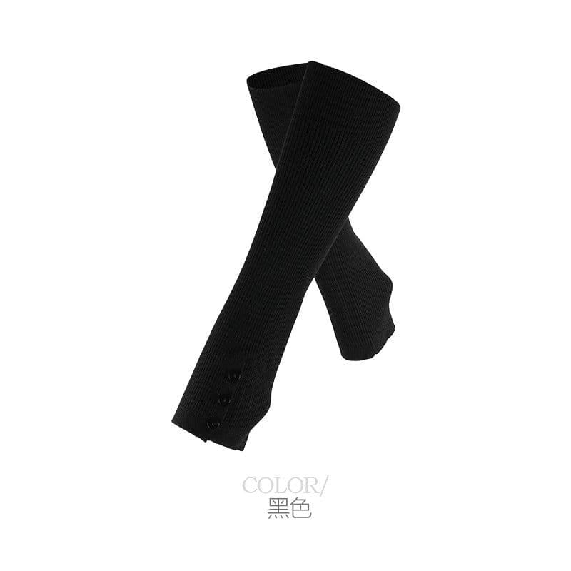 image-MeiKan Knee-Length Ballet Dance Socks - Women's Warm Sports Socks